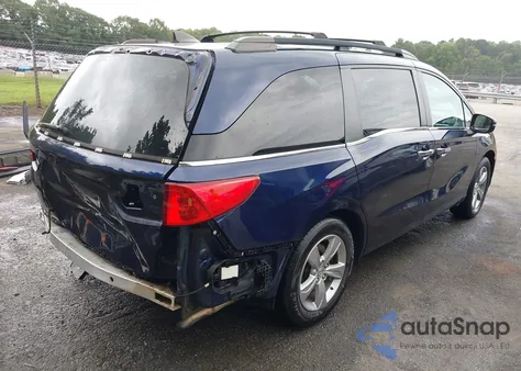 2019 Honda Odyssey Ex-L z USA, uszkodzony, nr VIN 5FNRL6H70KB002077